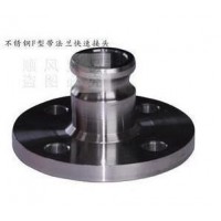 304/316不銹鋼法蘭陽端快速接頭