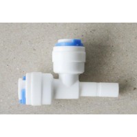 【現貨】凈水器快速接頭 側T型 硬插 管徑1/4 管徑1/4