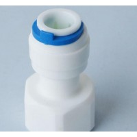 凈水器配件韓式快速接頭一字內(nèi)螺紋1/4 管徑1/4量大價(jià)優(yōu)