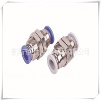 PMM / PM 隔板直通系列 氣動元件快速接頭
