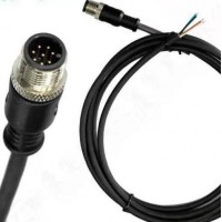 龍之翼M系列8芯傳感控制插頭防水連接線。插座連接器插頭，重載連接器插頭，機(jī)械連接器插頭