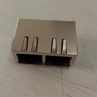 供應(yīng)興伸展電子RJ45插座/網(wǎng)絡(luò)連接器/RJ45水晶頭PCB插座/百兆網(wǎng)口1X2帶彈帶燈極性反向系列