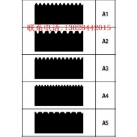 德國WOLFF沃爾夫刮膠齒條A1A2A5B1B2
