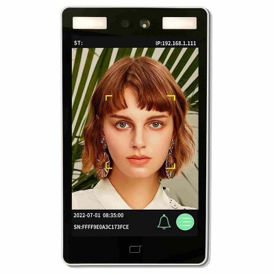 8寸動態人臉考勤門禁一體機J-80 觸