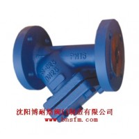 GL41H管道過濾器廠商，蒸汽Y型過濾器，鑄鋼-不銹鋼過濾器，襯氟過濾器