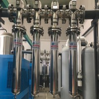 食品級304不銹鋼壓縮空氣過濾器 空壓機負壓油水分離除菌精密過濾