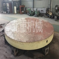 4.9米圓形鑄鐵平臺，檢驗圓形平板，4.9米圓平臺現貨北重實體供應