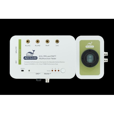 whaleteq AECG100脈搏血氧心電測試