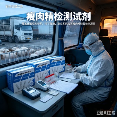 沙丁胺醇瘦肉精殘留膠體金檢測卡試