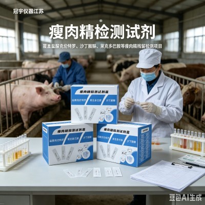 鹽酸克倫特羅瘦肉精殘留膠體金檢測